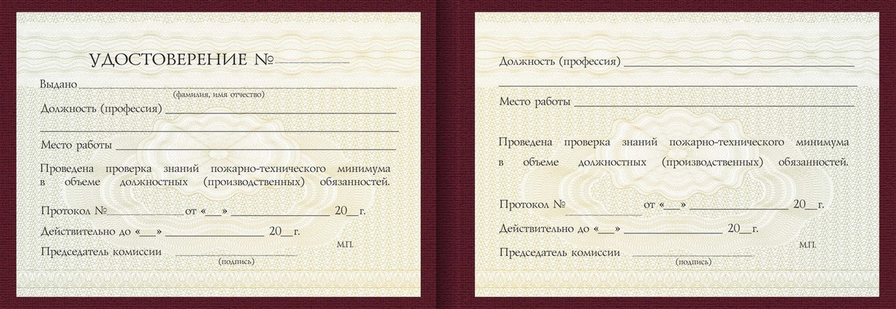 Удостоверение Наладчика оборудования в производстве аэрозольных упаковок